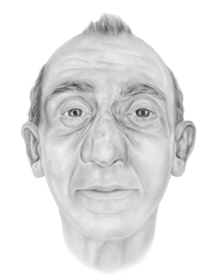 Imagen: Dibujo artístico del hombre sin nombre. Greater Manchester Police
